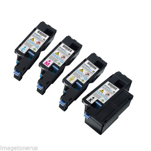 DELL COMBO 4 PACK HIGH YIELD TONER Dell 1250c 1350cnw 1355cn 1355c 1760nw 1765nf 1765nfw